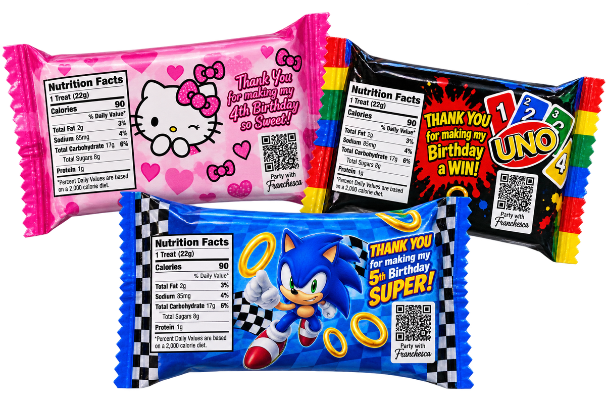 Personalized Rice Krispies Treats – Set of 12