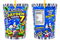 Personalized Jayden Capri Sun juice pouch front and back